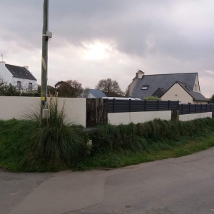 Mur de clôture